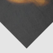 Mädchen mit roter Blume im Haar Seidenpapier (Detail)