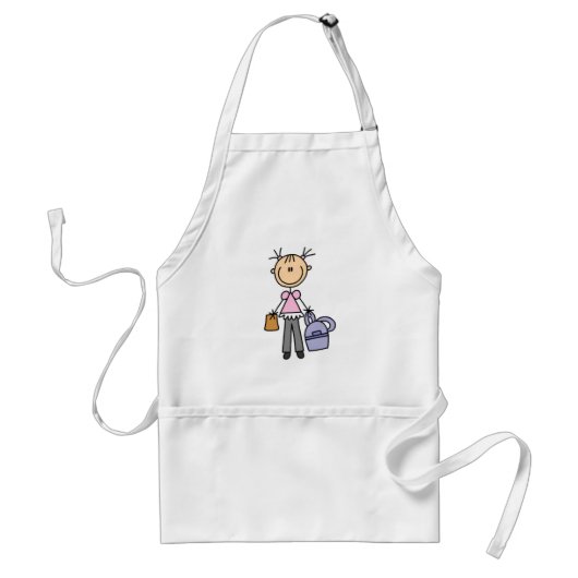 Mädchen mit Rucksack Schürze (Vorne)