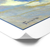 Mädchen mit Sailboat von Edmund Charles Tarbell Poster (Ecke)