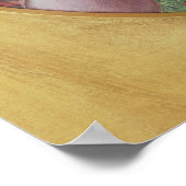 Mädchen mit Schmetterling Poster (Ecke)