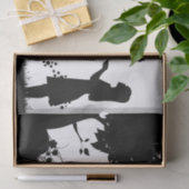 Mädchen mit Schmetterlingen Seidenpapier (Geschenk)