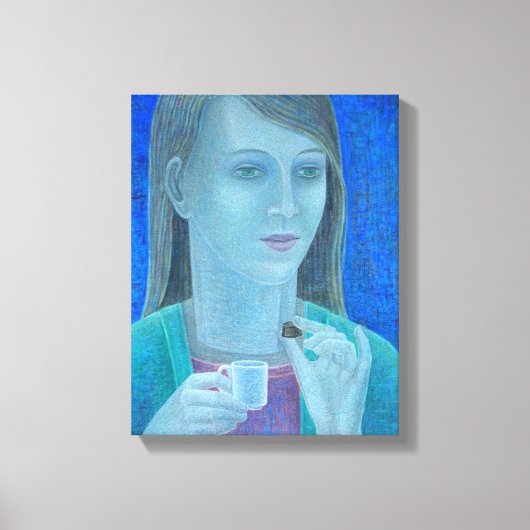 Mädchen mit Schokolade 2011 Leinwanddruck (Vorderseite)