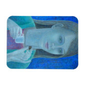 Mädchen mit Schokolade 2011 Magnet (Horizontal)