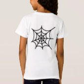 MÄDCHEN MIT SCHWARZER KATZE T-Shirt (Rückseite)