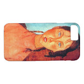 Mädchen mit Schweinen, Modigliani Case-Mate iPhone Hülle (Rückseite (Horizontal))