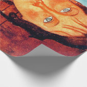 Mädchen mit Schweinen, Modigliani Geschenkpapier (Ecke)