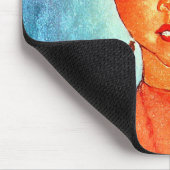 Mädchen mit Schweinen, Modigliani Mousepad (Ecke)