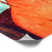 Mädchen mit Schweinen, Modigliani Poster (Ecke)