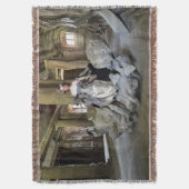 Mädchen mit Spielzeug Decke (Vorderseite Vertikal)