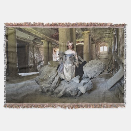 Mädchen mit Spielzeug Decke (Vorderseite)