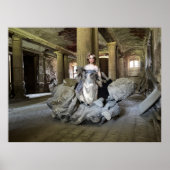 Mädchen mit Spielzeug Poster (Vorne)