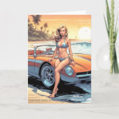 Mädchen mit Sportwagen (Vorderseite)