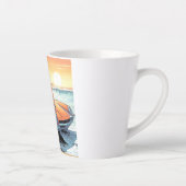 Mädchen mit Sportwagen Milchtasse (Rechts)