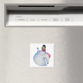 Mädchen mit Tea Magnet (In Situ (Geschirrspüler))