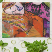 Mädchen mit Torah Handtuch (Gefaltet)