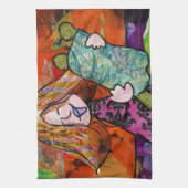 Mädchen mit Torah Handtuch (Vertikal)