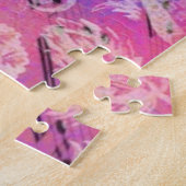 Mädchen mit Violine - Kunst Zeichnend Fantasiekoll Puzzle (Seite)