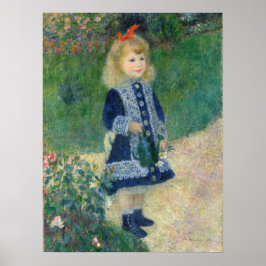 Mädchen mit Wasserkocher von Auguste Renoir Poster