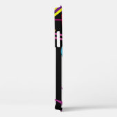 Mädchen mit Zigarette und ungeschliffener farbiger Case-Mate iPhone Hülle (Rückseite / Rechts)