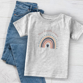 Mädchen Moderne Regenbogen Pfosten T - Shirt