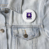 Mädchen mögen keine Hexen-Jungs Halloween Spukhaus Button (Beispiel)