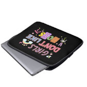 Mädchen mögen keine Jungs Laptopschutzhülle (Vorne Knopf)