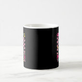 Mädchen mögen Monstertrucks auch rosa Schleifen-Tr Kaffeetasse (Mittel)