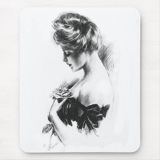 Mädchen Mousepad (Vorne)