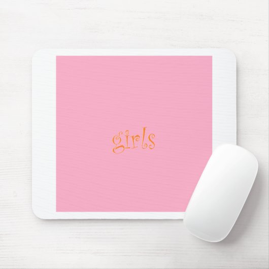 Mädchen Mousepad (Mit Mouse)