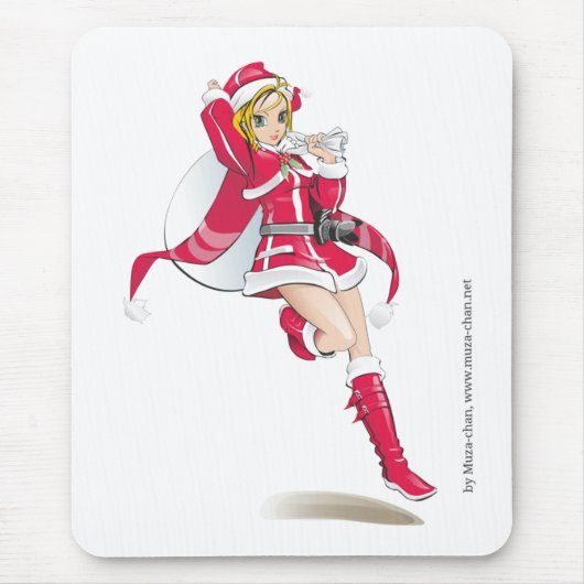 Mädchen Muza-Chan Sankt Mousepad (Vorne)