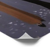 MÄDCHEN NACHT AUS POSTER (Ecke)