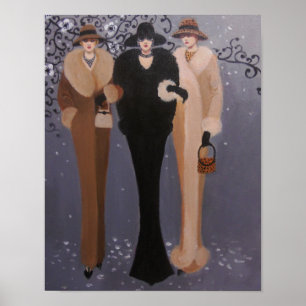 MÄDCHEN NACHT AUS POSTER