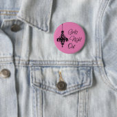 Mädchen-Nachtheraus Leuchter Button (Beispiel)