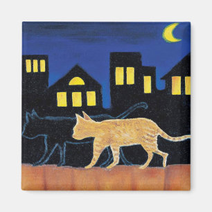 "Mädchen-Nachtheraus" Magnet