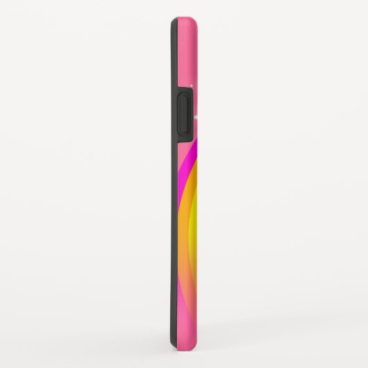 Mädchen nennen Regenbogen rosa farbig Case-Mate iPhone Hülle (Hinten/Rechts)