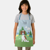 Mädchen Niedlich & Moderne Springer Spaniel Hunde  Schürze (Insitu)