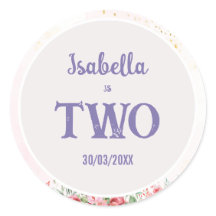 Mädchen Niedlich Pink Lila Butterfly Kindergeburts