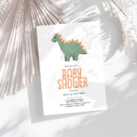 Mädchen Niedlich Pink T-Rex Dinosaur Blume Kinderd