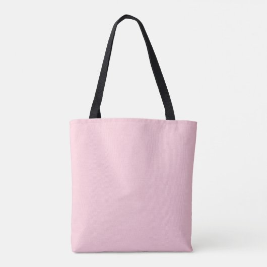 Mädchen Niedlich Rosa Einhorn Regenbogen Personali Tasche (Rückseite)