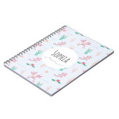 Mädchen Niedlich und einzigartig rosa Axolotl Must Notizblock (Linke Seite)