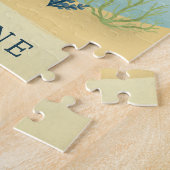 Mädchen Niedlich und magisch unter dem Meer Meerju Puzzle (Seite)