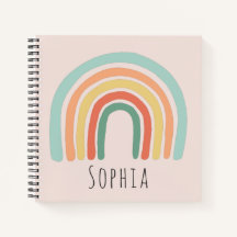 Mädchen Niedlich und Whimsical Boho Rainbow Kids