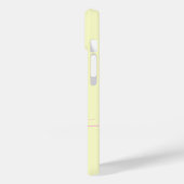 Mädchen niedliche Eule lila gelber Name Case-Mate iPhone Hülle (Rückseite / Links)