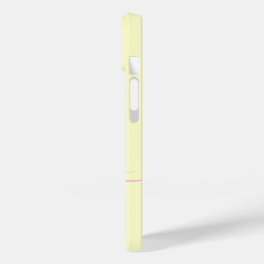 Mädchen niedliche Eule lila gelber Name Case-Mate iPhone Hülle (Rückseite / Links)