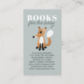 Mädchen Niedliche Foxenbücher für Kinder Begleitkarte (Vorderseite)