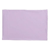 Mädchen Niedliche Lila Unicorn Regenbogen & Name K Kissenbezug (Rückseite-Links)