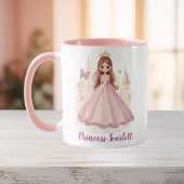Mädchen Niedliche Personalisierte Prinzessin Spark Tasse