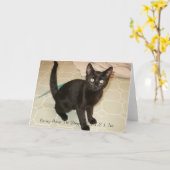 Mädchen Notecards Karte (Gelbe Blume)