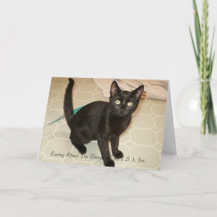 Mädchen Notecards Karte