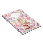 Mädchen Notizblock (Rechte Seite)